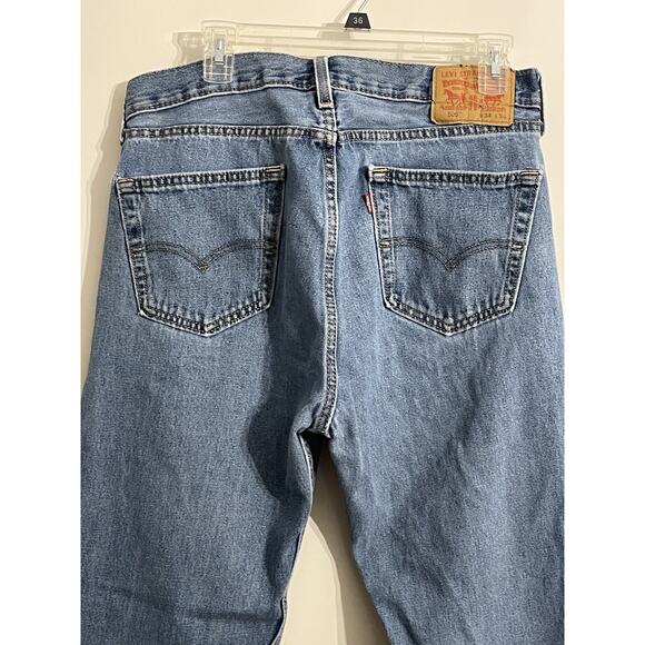 Levi's 505 Size 34 Jeans - Blue Demim - Picture 10 of 10